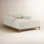 Nicky Linen Upholstered Chaise Lounge