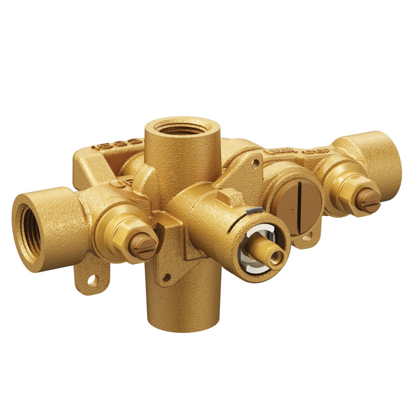M-Pact Pressure Balancing Valve with Volume Control, CC Connection
