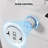 Upmarket Toilet With Self-Cleaning Wand, Dual Flush 1/1.28 , Foot Sensor Flush, White Night , Knob Control, Cold Water Wash, Strong Soft Close, Spotless Compact, Clean