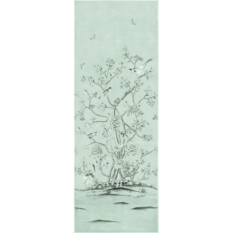 Panneau de palais Schumacher x Mary McDonald, Grisaille