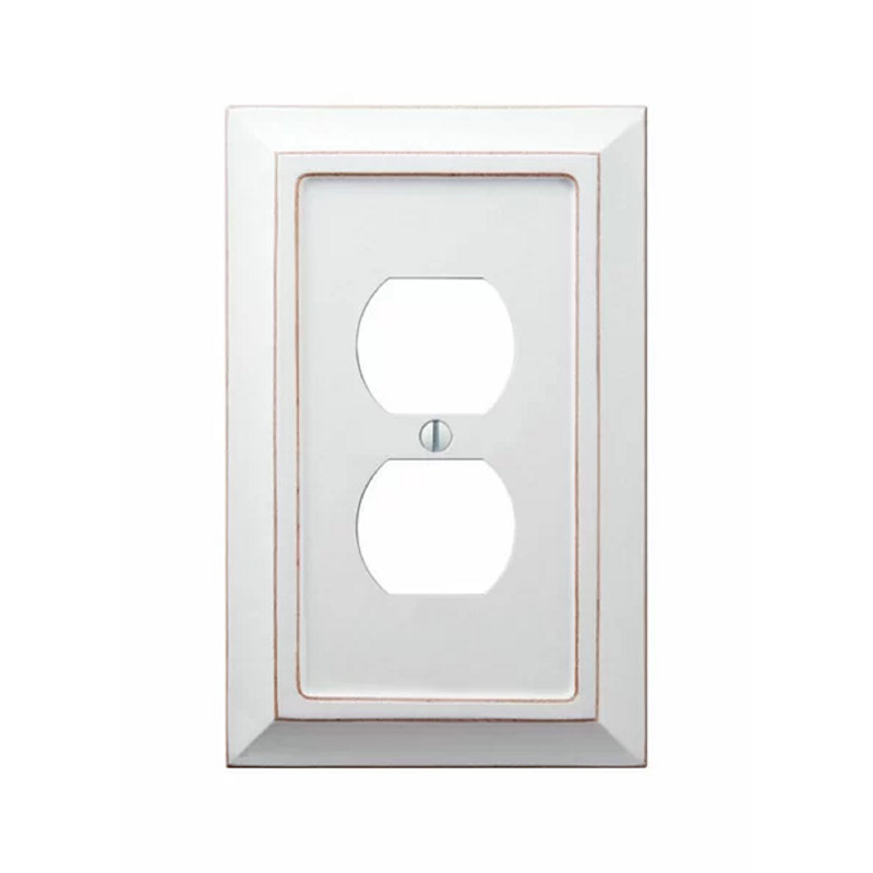 Savannah 1-Gang Duplex Outlet Wall Plate