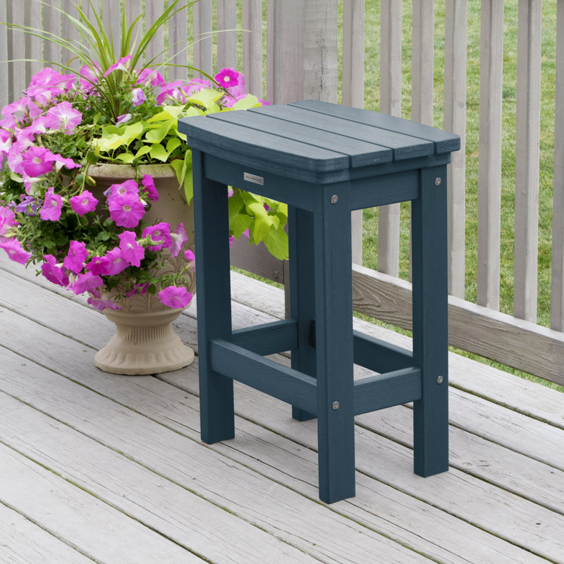 Tabouret de bar Arbnora, Bleu Nantucket