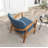 Leifer Upholstered Accent Chair with Ottoman-1534032699