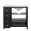 Meuble-lavabo simple 36 po avec plateau en céramique Stellamae-80319668