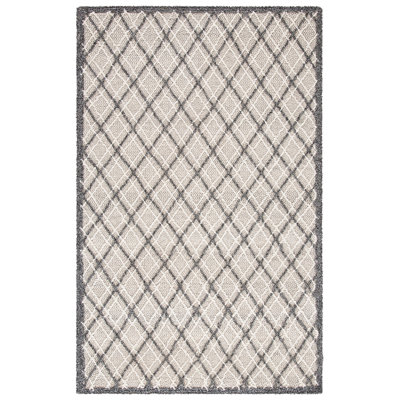 Saranac Trace Hand Tufted Wool Geometric Rug