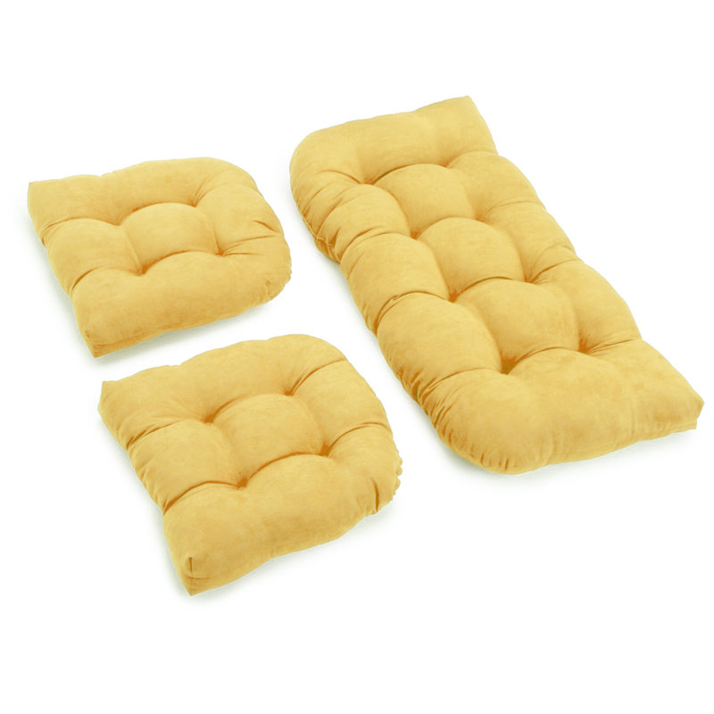 Settee Indoor Replacement Cushion, Lemon