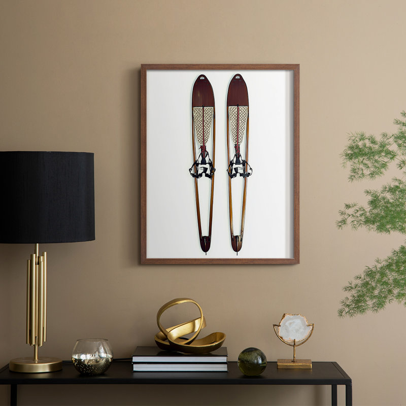 Framed Print - Solid Wood, 11" H x 9" W, Walnut