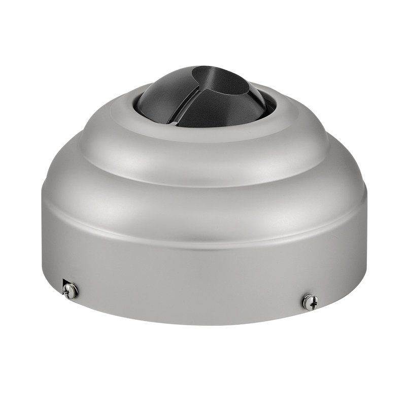 Sloped Ceiling Canopy Kit for Hinkley Ceiling Fan, Satin Steel