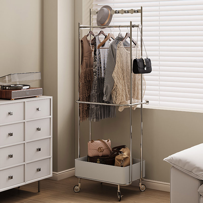 Portemanteau en acier inoxydable, Gris beige