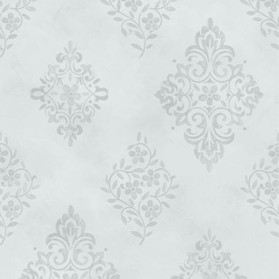 
Arthur Diamond Motif Blue Wallpaper
