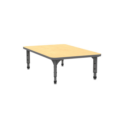 Apex Series Adjustable Height Rectangular Activity Floor Table