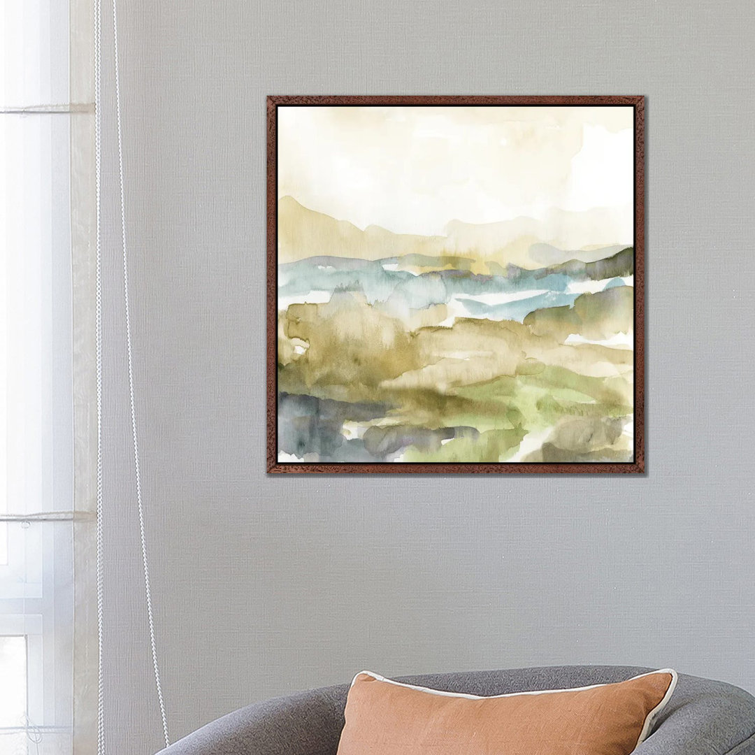 Spectrum Mountains von Nan - Gallery-Wrapped Canvas Giclée on Canvas