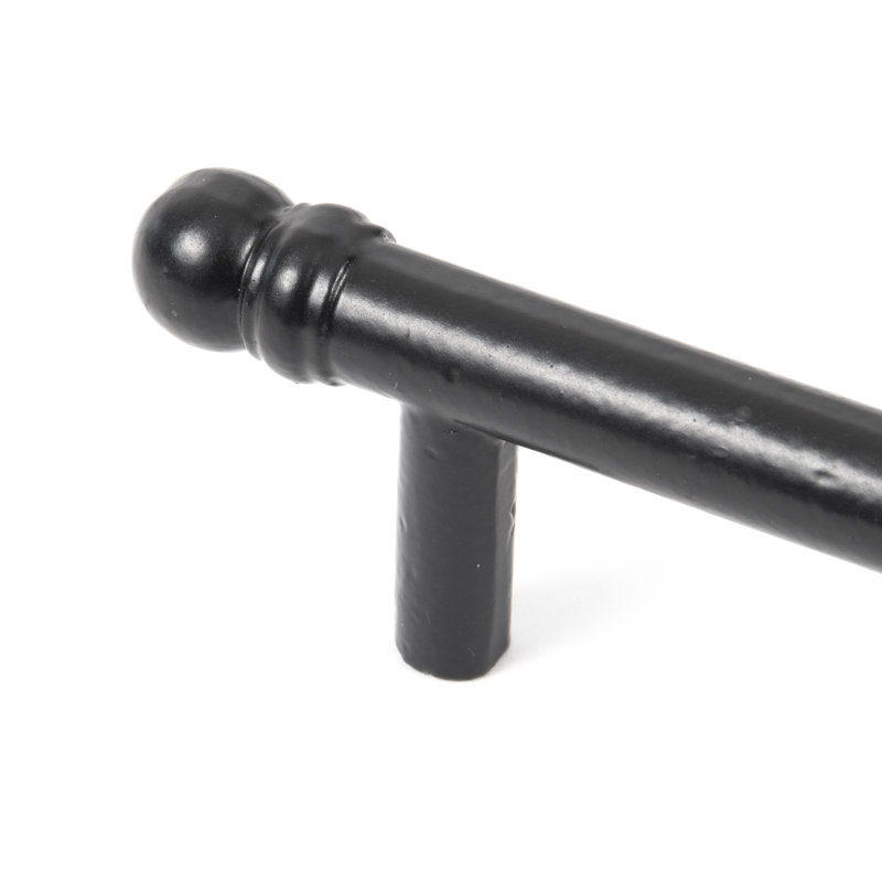 Bar Arch Handle, Black, 3.78"