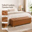 Banc de rangement en similicuir 60 po-1558685633