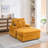 39-inch Spring upholstered armchair and Ottoman set - comfortable single sofa-1508551705