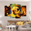 «Abstract Lady», reproduction d'art sur toile-691380833
