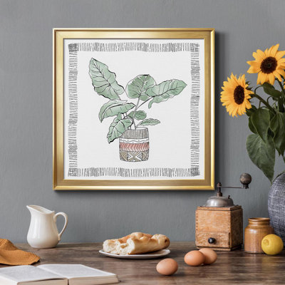 Elephant Ear - Peinture sur toile encadrée