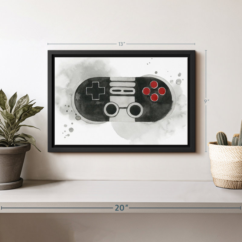 Impression sur toile Gamer IV, H 9 po x l 13 po