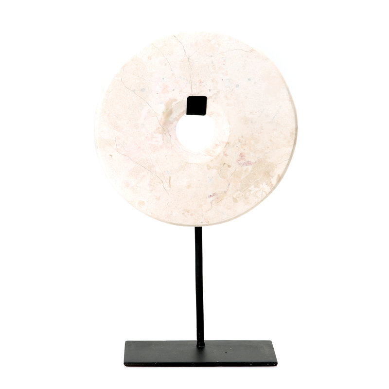 Abstract Figurines & Sculptures, 40 cm H x 25 cm W x 9 cm D, White