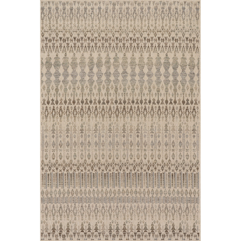  Zyrelia Bohemian Floral Area Rug, Rectangle 9' x 12'
