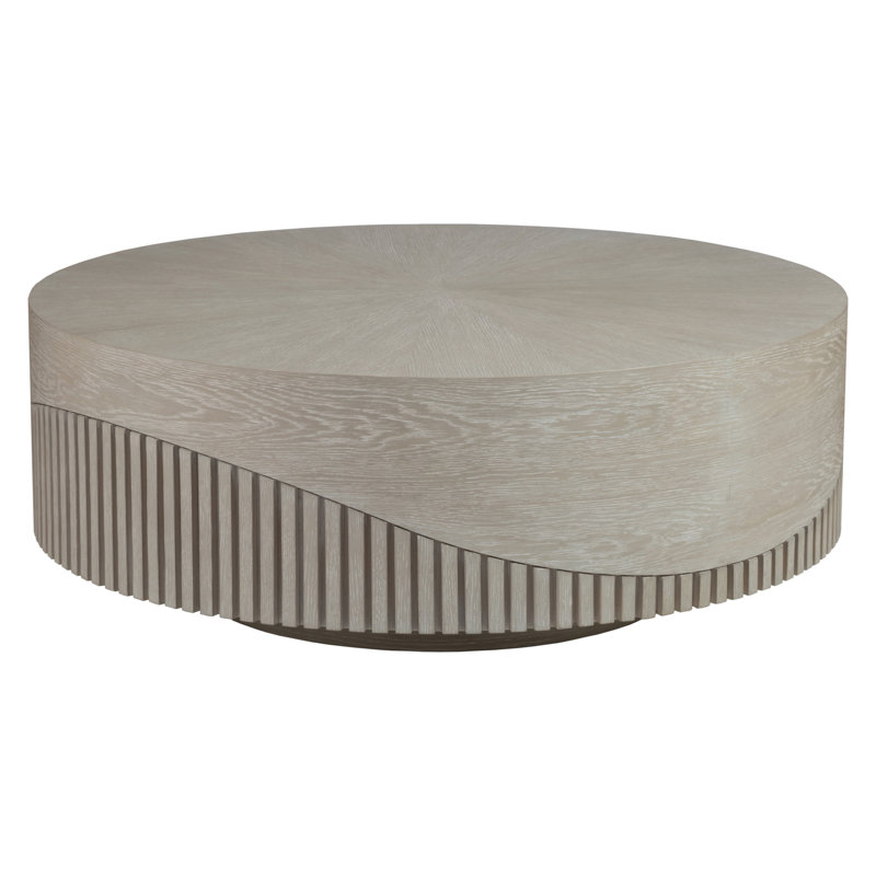 Signature Designs Nightfall Pedestal Coffee Table, Taupe