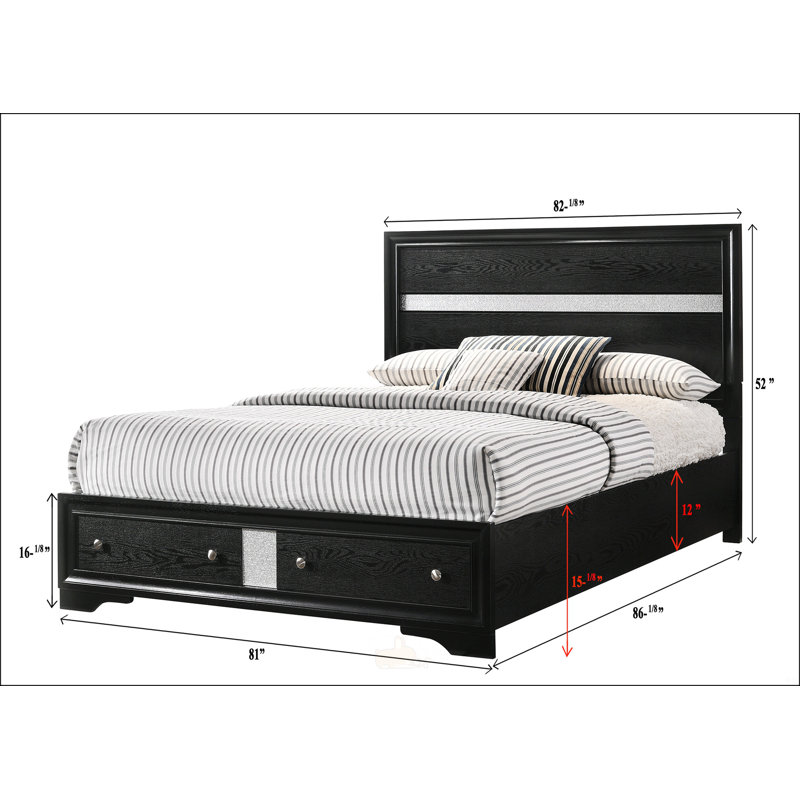 King Platform Bed, King