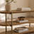 Console Table  Latte