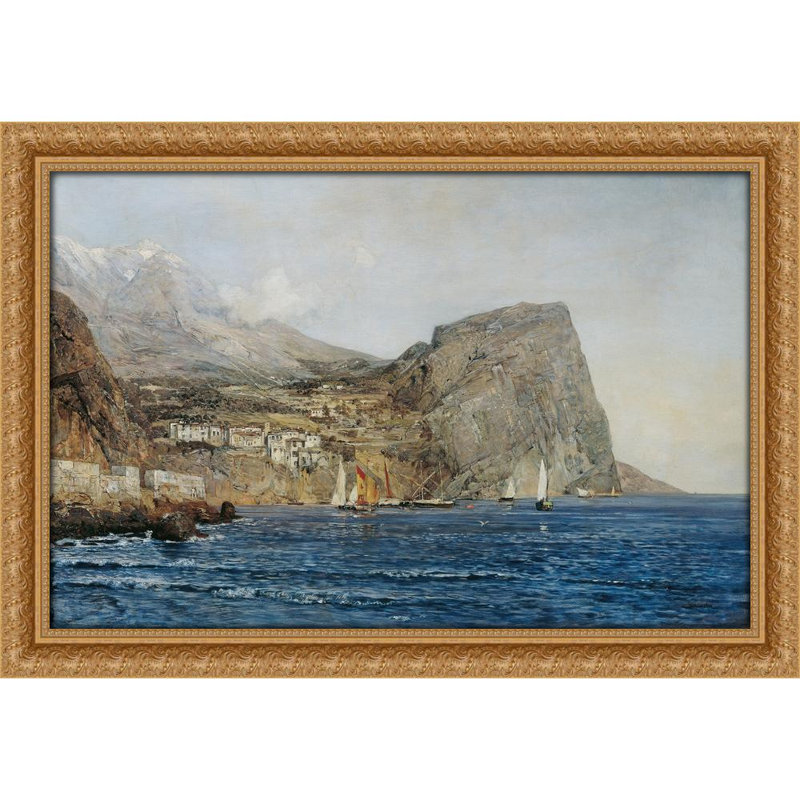 Küstenlandschaft à Dalmatien (1890), H 22 po x l 32 po