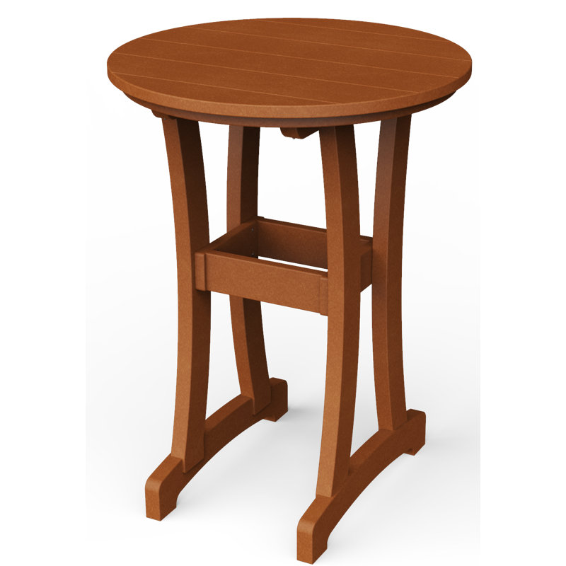 Table de bar Stella, H 30 po x l 30 po x P 30 po, Cèdre