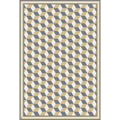 Abaigail Geometric Indoor / Outdoor Area Rug