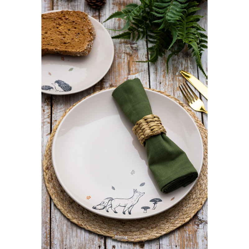 Price & Kensington Woodland Dinner plates (set of 4) 