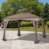 Callihan 3m x 3m Metal Patio Gazebo