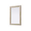 Miroir Dennard Cornhusk en lin blanc-108455465