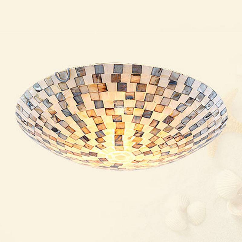 Mikara Shell Flush Mount