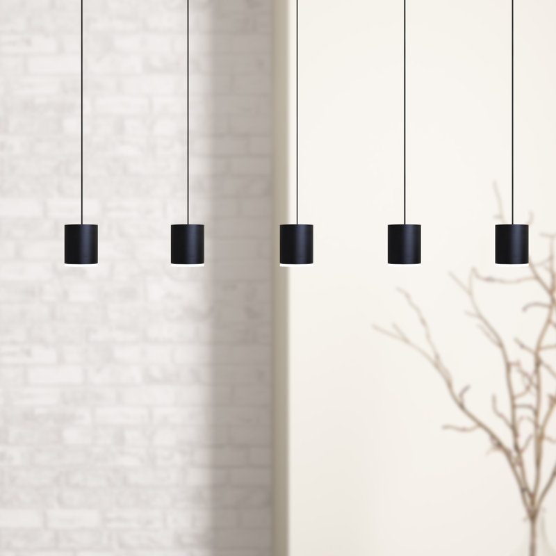 Andromedae 5 - Light Kitchen Island Pendant, Black