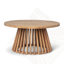 Lit de jour d'extérieur 3 places en bois d'acacia avec table basse-402917767