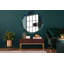 Huldar Glass Flat Wall Mirror