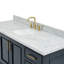 Ensemble de meuble-lavabo simple 61 po Abshire-93359233