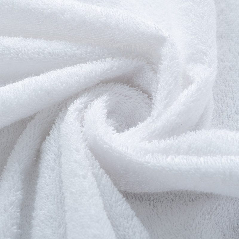 Protège-matelas ajusté en poly-coton imperméable et hypoallergénique, Simple