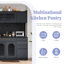 Grands buffets et buffet, armoire à café moderne en MDF pour la cuisine