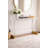 Demujertz Clear Acrylic Console Table