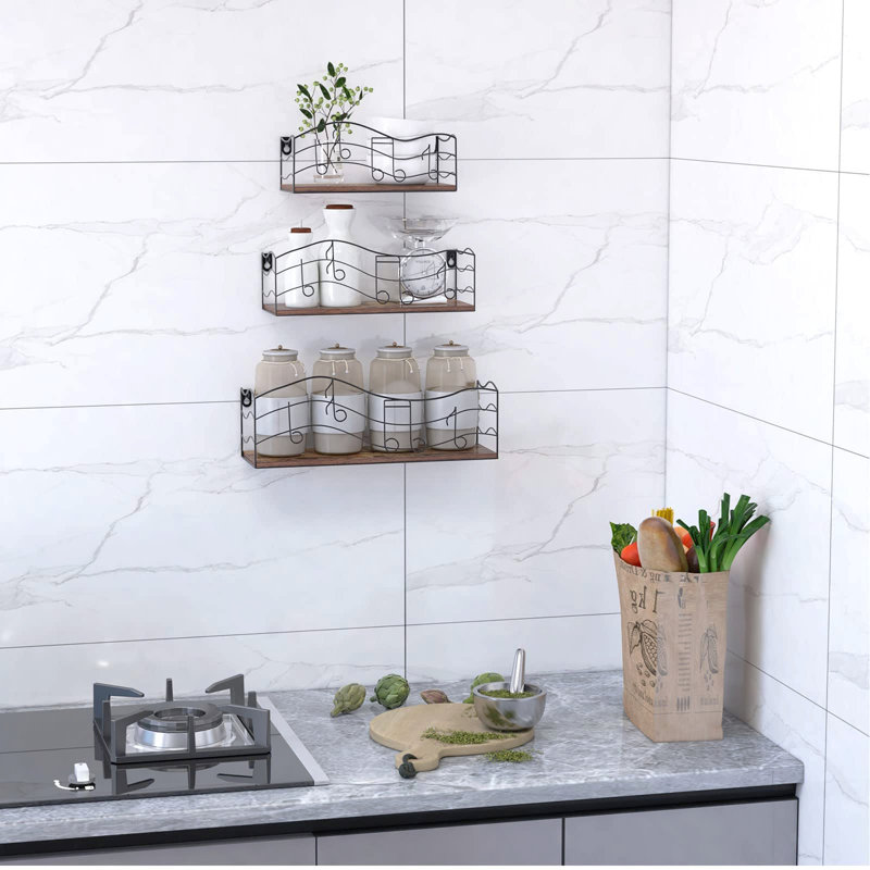 Maconay 3 Piece Accent Shelf