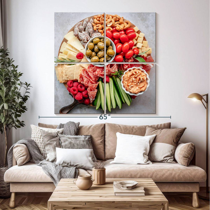 Yarlin Charcuterie Board, 50" H x 50" W