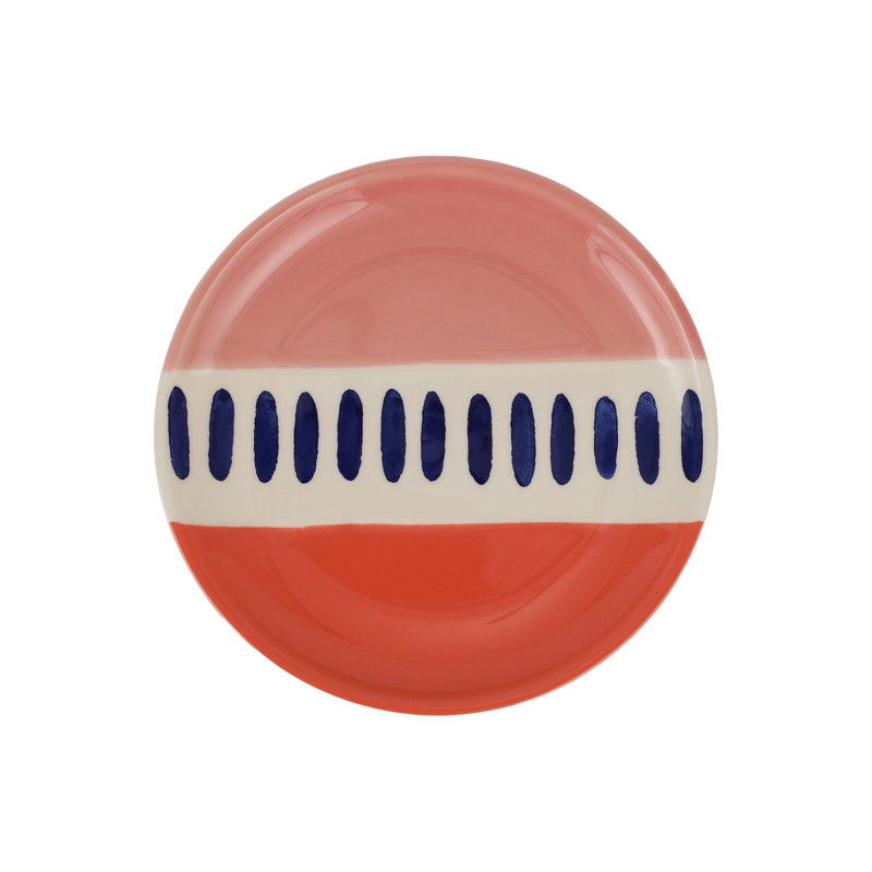 Moda Stripe Salad Plate