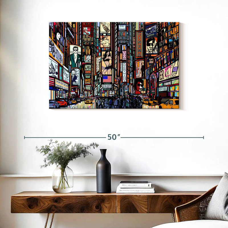 Lynelle, New York City Bustle, H 24 po x l 36 po