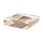 Square Striped Decorative Tray-1814146812