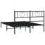 Structure de lit en métal Meny, acier robuste, sans matelas-1723415102-1723415103