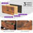 6-Drawer Storage Dresser with LED Lights, Hanging Rack & Charging Station-1228887840