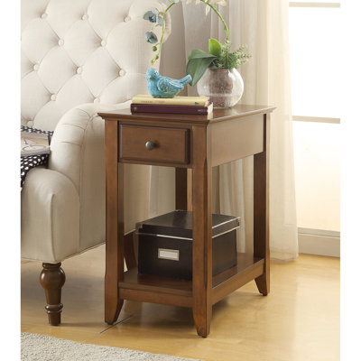 Table rectangulaire à pieds en noyer avec tiroirs et tablette, pieds en bois fuselés, quincaillerie incluse, plateau de rangement avec capacité de poids de 80 lb, style poignée en bois bronze, limite