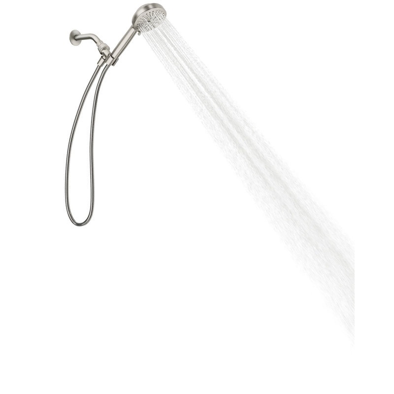 Hydro Energetix Eight-Function Handheld Shower, Spot Resist Nickel